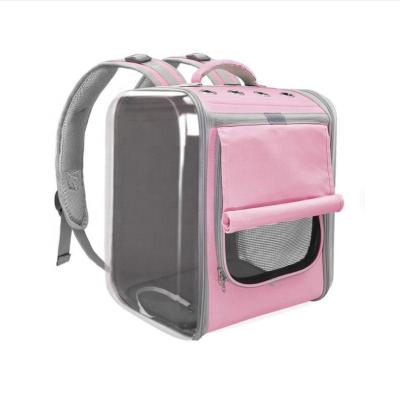 China Factory Supply Small Animals Transparent And Breathable Foldable Airline Approve Pet Carrier Backpack For Dogs And Cats for sale