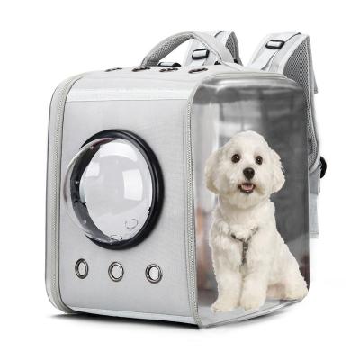 China Factory Supply Small Animals Transparent And Breathable Foldable Airline Approve Pet Carrier Backpack For Dogs And Cats For Outdoor Traveling for sale