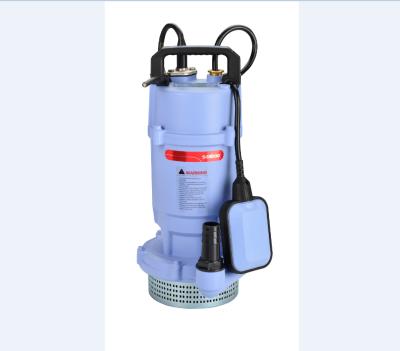 China Other QDX Electric Submersible Pumps With Float Switch 220V Large Flow Clean Water 0.37hp 0.5hp 0.75 Hp 1hp 2hp for sale