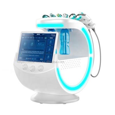 China 2021 Ice Blue Smart Microdermabrasion Exfoliators Beauty Trends Machine Hydraulic-Facial Skin Peeling With Skin Scanner Analyzer for sale