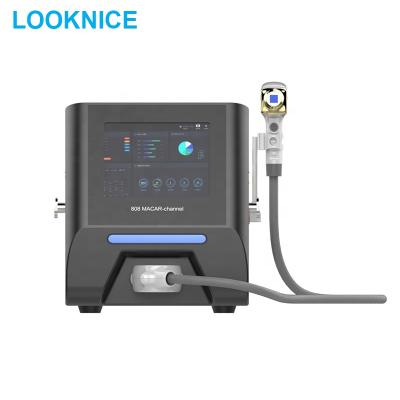 China 2021 Portable 808nm diode laser hair removal machine whitening with 300w/500w/600w/1000w/1200w diode laser for sale