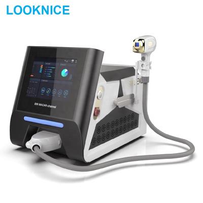 China Hair removal dropshipping portable 808nm diode laser hair removal machine with triple wavelength diode laser for sale