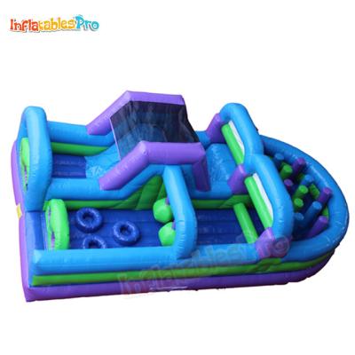 China Outdoor Entertainment Adult The Monster Inflatable Obstacle Course Jumper For Sale for sale