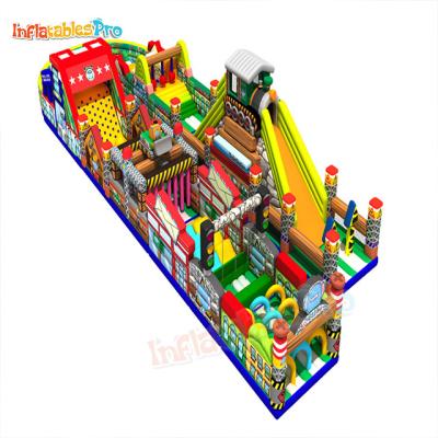 China World's Largest Inflatable Obstacle Course Outdoor Family Fun for sale