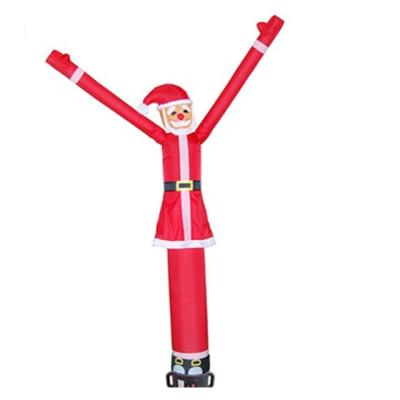 China Outdoor Air Dancer Inflatable Christmas Entertainment Dancing Santa For Christmas Sales for sale