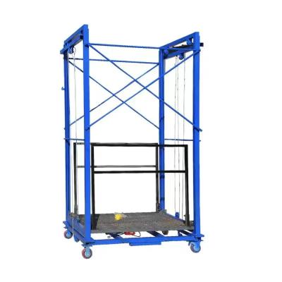 China 1200 Kw Motor Power 5 M Rise Modern Steel Material Electric Lifting Scaffolding With CE for sale