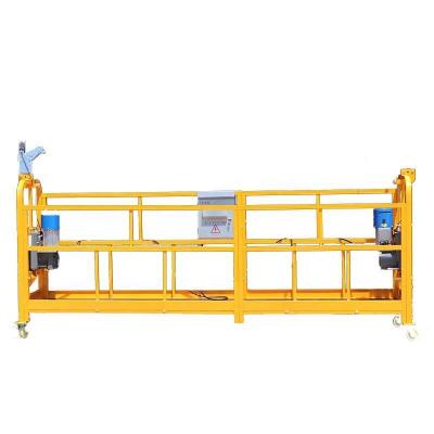 China Factory industrial sale spray painted work platform facade cleaning equipment construction cradle suspended gondola for sale