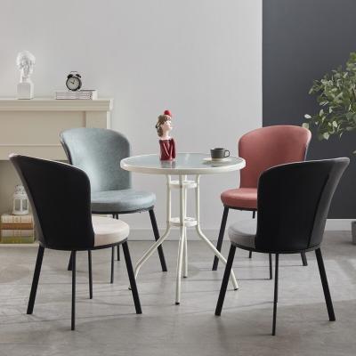 China New Product Designer Design Furniture Metal Revolving Individual Kitchen Dining Chairs for sale