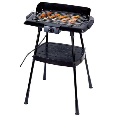 China Hot Sale Best Quality JA802T-2 Stainless Steel Camping Electric Grill Adjustable Height With Stand for sale