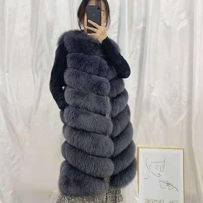 China 2021 New Women's Fur Coats Fox Breathable Bestselling Fur Coats/Fur Coats for sale