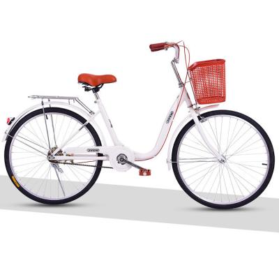 China Go To School Steel Frame Cheap Adult Bicycle/Vehicle Adult Bike/26 Inch High Carbon Bike for sale