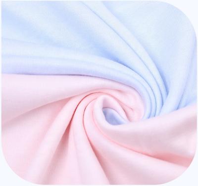 China 70% Organic Bamboo Antibacterial Cloth Moisture-absorbent 30% Cotton Cloth Interlock Organic For Baby Clothes for sale