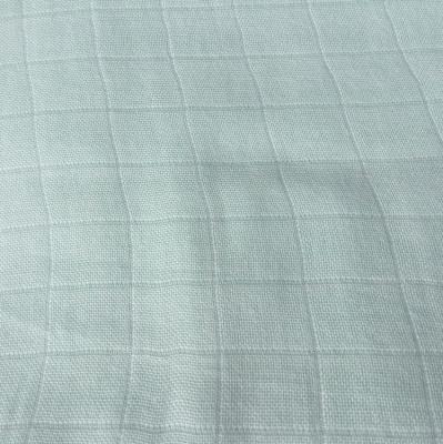 China Sustainable Organic Cotton Muslin Wrap Wrap Fabric For Baby Blanket for sale