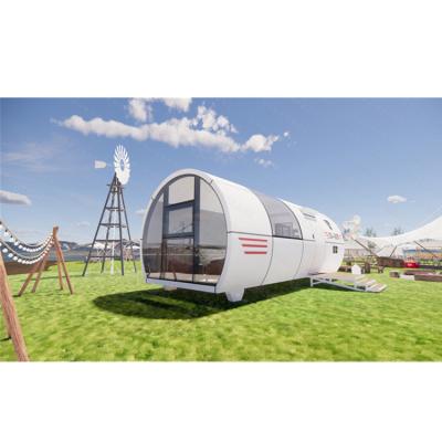 China Hot Best Modern And Comfortable Capsule House Standard Prefab Mobile Space Tiny House Suppliers for sale