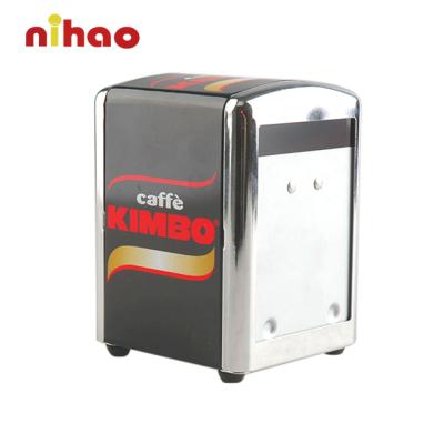 China Minimalist NIHAO Customized Hotel Napkin Dispenser Machine For Bar Restaurant for sale