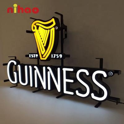 China NIHAO Buildings Customized Light Custom Logo Sign Outdoor Neon Sign Beer Sign For Bar Promotion for sale