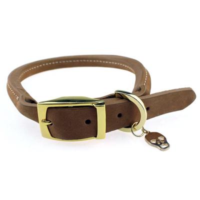 China Good Quality New Popular Durable Leather Dog Collar Fashion Solid Hot Selling Dog Collars for sale