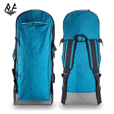 China Surfing Accessories Durable Waterproof 600D/1200D/1680D Zipper Storage Big Paddling Board Storage Bag Sup Backpack for sale