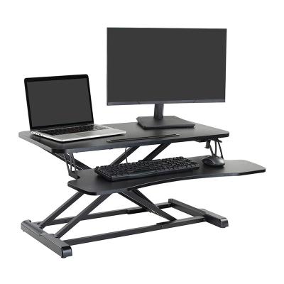 China (Size) 2 Adjustable Laptop Stand L03 Level Desk Fits Dual Monitors Fender Riser Stand Desk Converter for sale