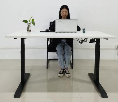 China OEM (Height) Office Furniture Smallest Volume Adjustable Single Motor Custom Electric Standing Desk for sale