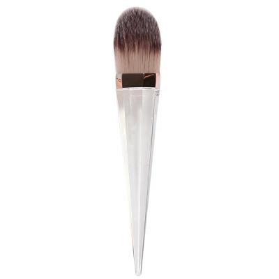 China New Style Foundation Brush Flat Liquid Foundation Makeup Brush With Synthetic Taklon Hair for sale