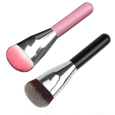 China Contour Brush Pro Contour Kabuki Brush Best Foundation Makeup Brush With Synthetic Vegan Hair for sale