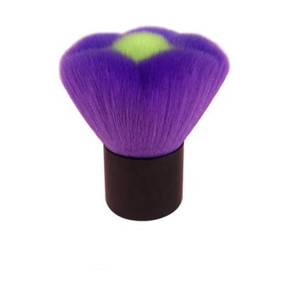 China Kabuki Makeup Brush Flower Shape Kabuki Makeup Brush Ball Shape Mineral Powder Cosmetic Brush for sale