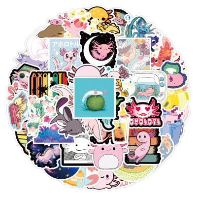 China Custom Cute Waterproof Die Cut Adhesive Stickers Kawaii Anime Stickers Vinyl Cartoon Custom Cartoon Sticker PVC Printer for sale