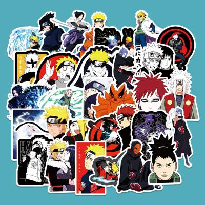 China 50pcs cartoon sticker fashion customize anime sticker packaging kawaii die cut custom stickers for sale