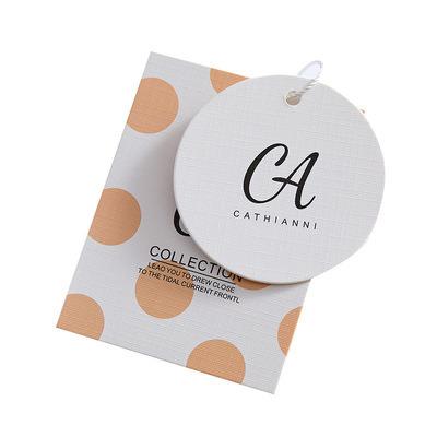 China Hot Sale Design Name Name Custom Logo Paper Printed Shirt Tags Clothes Tag Viable The New Tag With Low Cost for sale