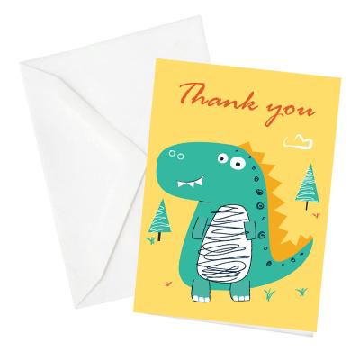 China US Most Popular Custom Design Cartoon Rainbow Gift Certificate New Thank You Cards Birthday Cards For Kids for sale