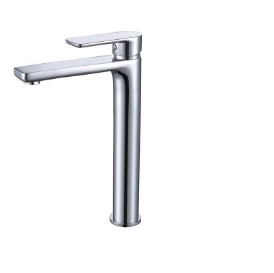 China Metered Bathroom Vanity Faucet Modern Look Countertop Bathroom Basin Faucets High And Sink Faucet for sale