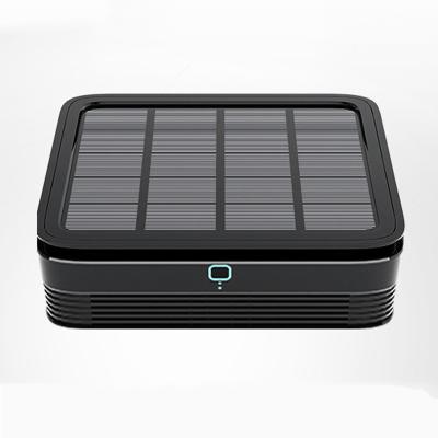 China ABS USB Charging Solar Smart Car Air Purifier for sale