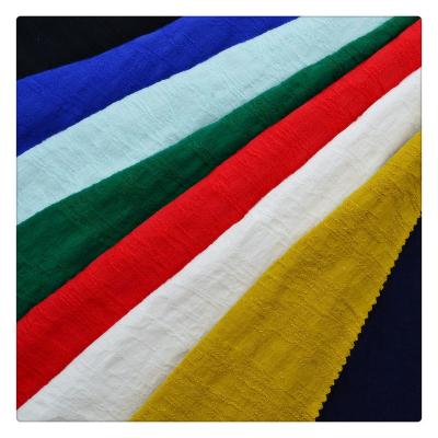 China Shrink-Resistant Woven Nylon rayon Stripe Fabric for dress Suit coat in stock cheap fabric soft handfeeling for sale