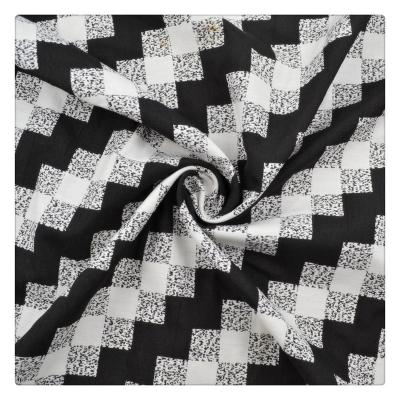 China Shrink-Resistant Jacquard Woven Fabric Polyester Cotton Spandex Yarn Dyed Stretch Fabric For Sofa Dress Coat Jacket for sale