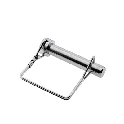 China Factory Price ZINC A2 A4 Stainless Steel With Double Ear Wire For Tube Square Shaft Locking Lynch Pin for sale