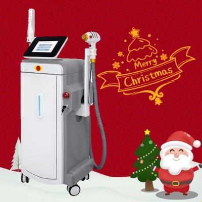 China Best Selling Anti-Puffiness Non Channel Diode Laser Hair Removal Turkey Q Switch ND Yag Laser Tattoo Removal Machine for sale