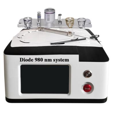 China New 2022 Laser Treatment Laser Lipolysis Machine 980NM Diode Laser Vein Fungus Removal Machine Medical Center Vascular Nail Removal Machine for sale