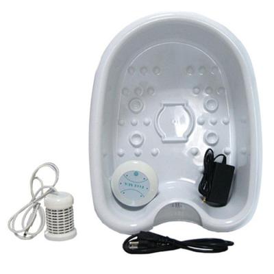 China Plastic Foot Bath Manufacture Vibration Detox Foot Calf Massager Machine Detox Foot Spa For Home Use for sale