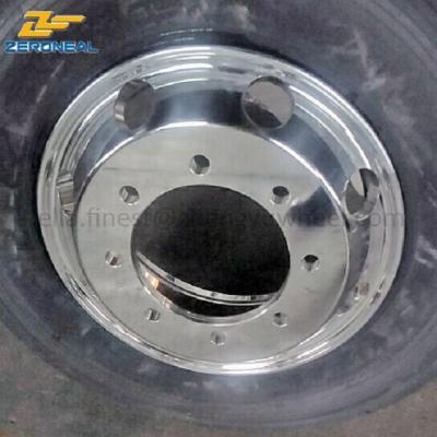 China 19.5*7.5 Aluminum Chrome Aluminum Truck Wheel for sale