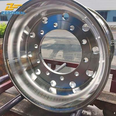 China Low Price Aluminum Professional Made Truck Wheels Rim 22.5 X 11.75 Wheel Rim Truck Chrome Steel Rim for sale