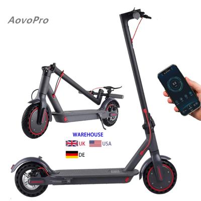 China LCD Display Screen + AOVO PRO Scoter Wholesale Electric Scooter High Speed ​​Custom LED Light E Scooter FROM EU UK DDP Dropship Quickly for sale