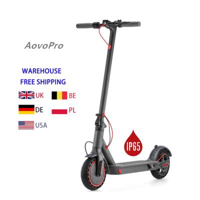 China LCD Display Screen+Electric Scooter EU UK DE Free Shipping LED Light AOVOPRO 365GO 8.5inch 7.8ah Low Price Fast Import Electric Scooter From China for sale