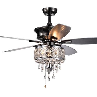 China Crystal Chandelier National Ceiling Fan Bladeless Light Positive or Return for sale