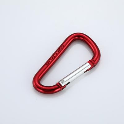 China Available Electrophoresis Camping Climbing Hiking Carabiner Climbing Snap Hook Carabiner For Bag for sale