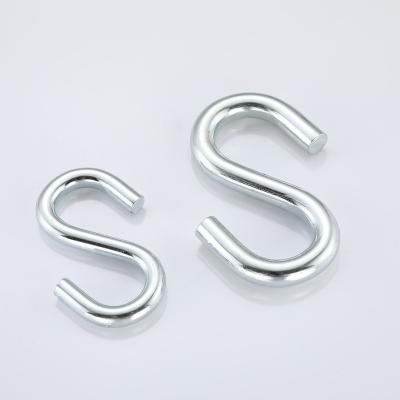 China Electrophoresis Snap Hook 1.4mm-10mm Stainless Steel Safety Harness Bulk Steel Lifting Swivels S Hook for sale