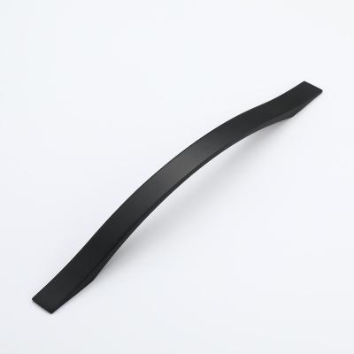 China Modern Minimalist Modern Cabinet Door Handle Exterior Sliding Zinc Alloy Door Handle for sale