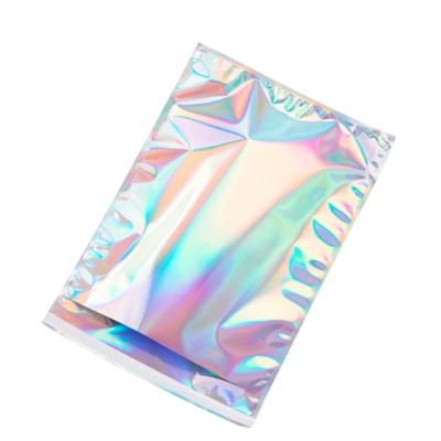 China Eco-friendly Aluminum Foil Laser Mailing Bags Self Seal Plastic Envelopes Storage Bag Customize LOGO Clothes Poly Courier Packaging Bag for sale