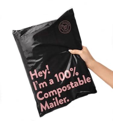 China Postal Biodegradable Mailer Bag 100% D2W Express Delivery Postage Postage Eco-Friendly Brand Custom Logo Eco-Friendly Logo Poly Mailer Bags for sale