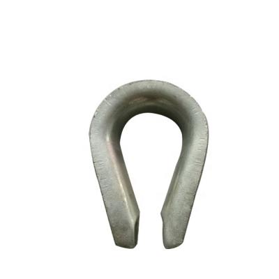 China High Quality Heavy Duty Wire Rope Fittings USA Type G414 Thimble for sale